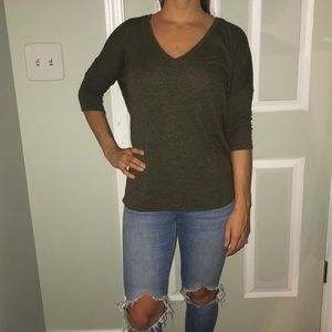 Forest Green Sweater Shirt